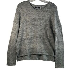 BDG Gray Speckled Knit Sweater Long‎ Sleeve Crew Neck Casual Top XS